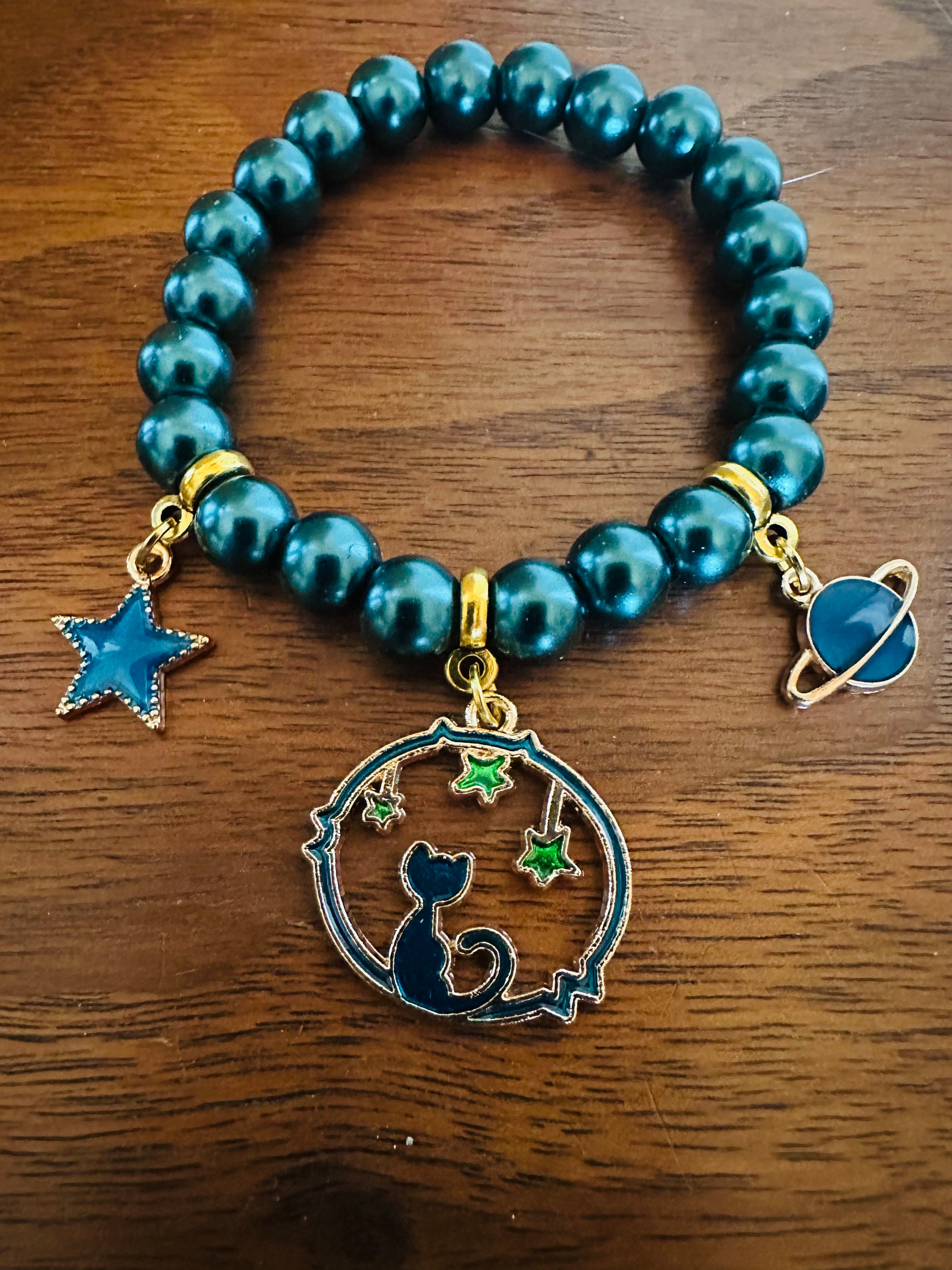 Galactic Cat Bracelet