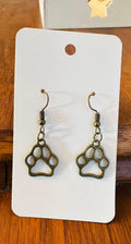 Paw Print Ear Rings