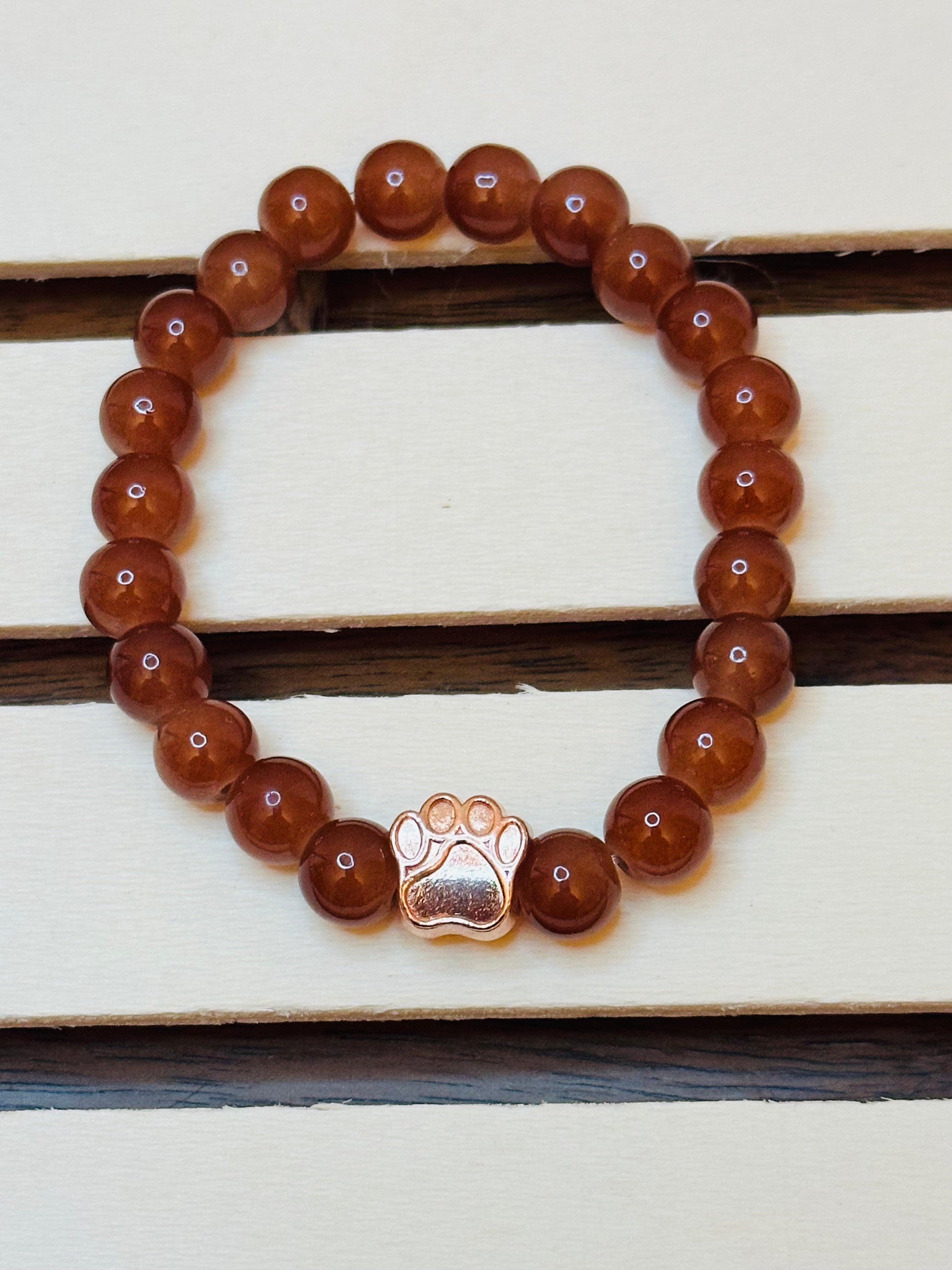 Brown Paw Bracelet