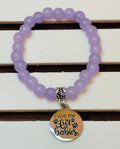 Purple Love my Fur Babies Bracelet