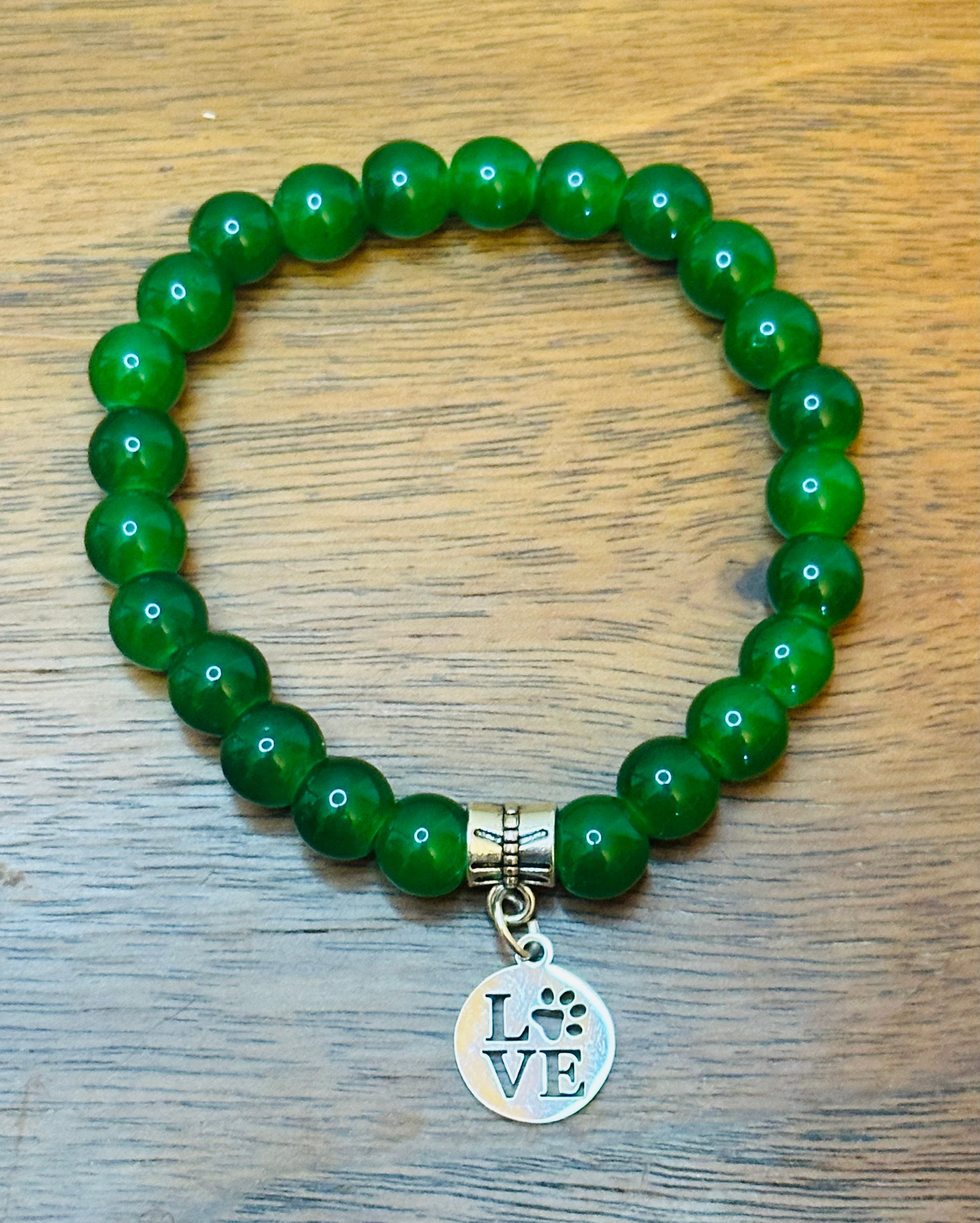 Green Paw Love Bracelet