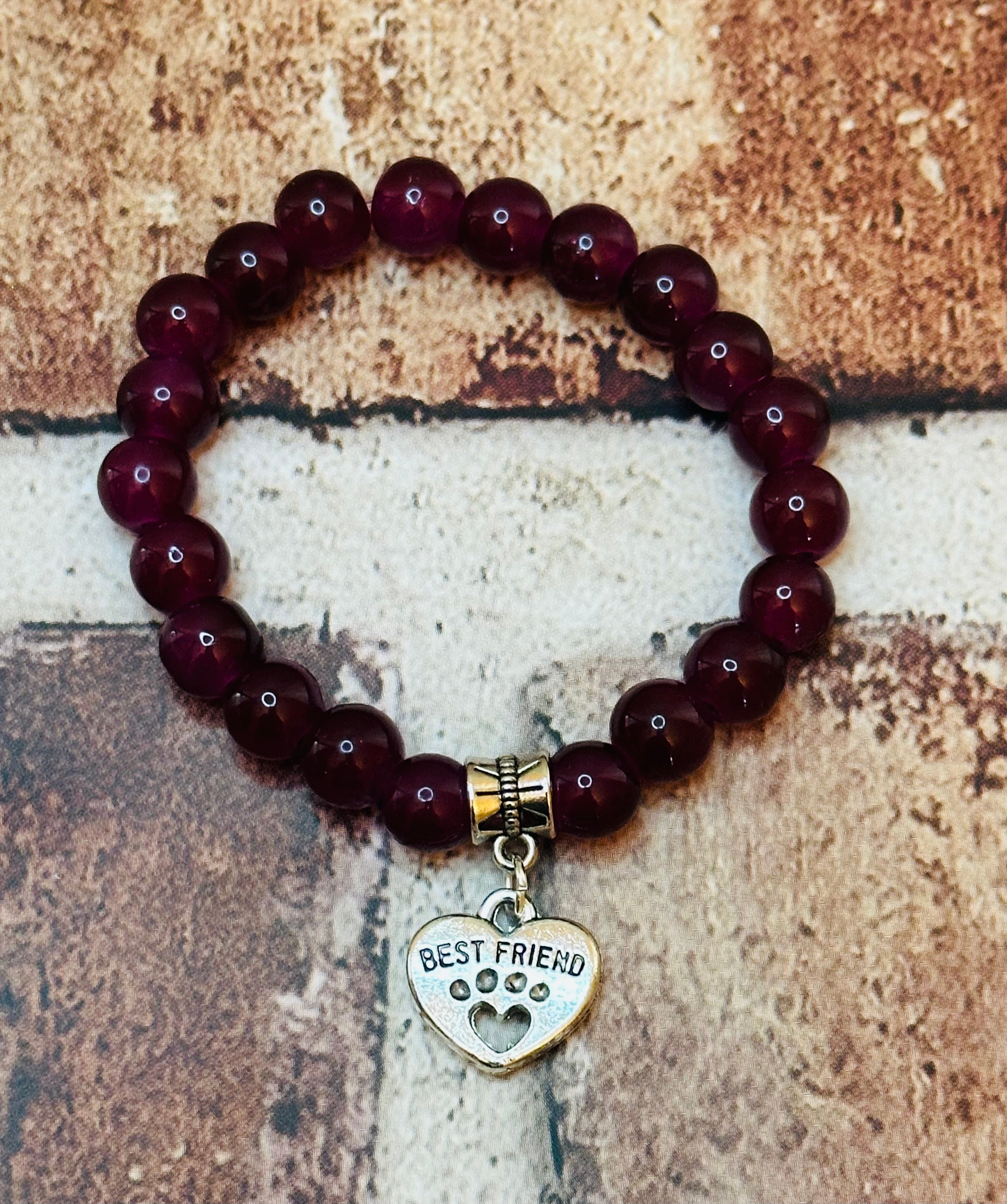 Brown Best Friend Paw Bracelet