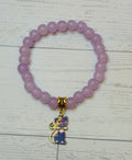 Purple Mosaic Cat Bracelet