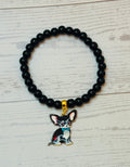 Black Chihuahua Love Bracelet