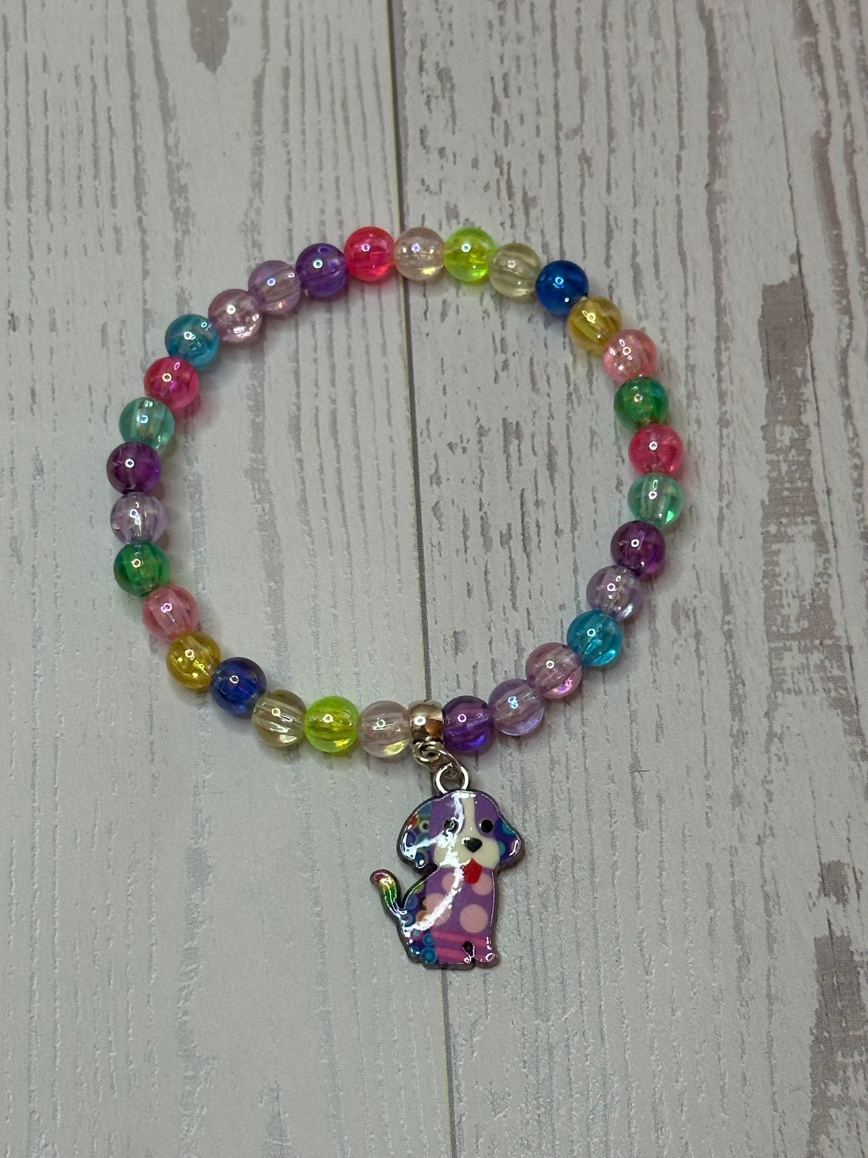 Rainbow Dog Bracelet