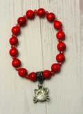 Red Diamond Cat Bracelet