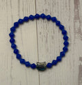 Blue Cat Head Bracelet