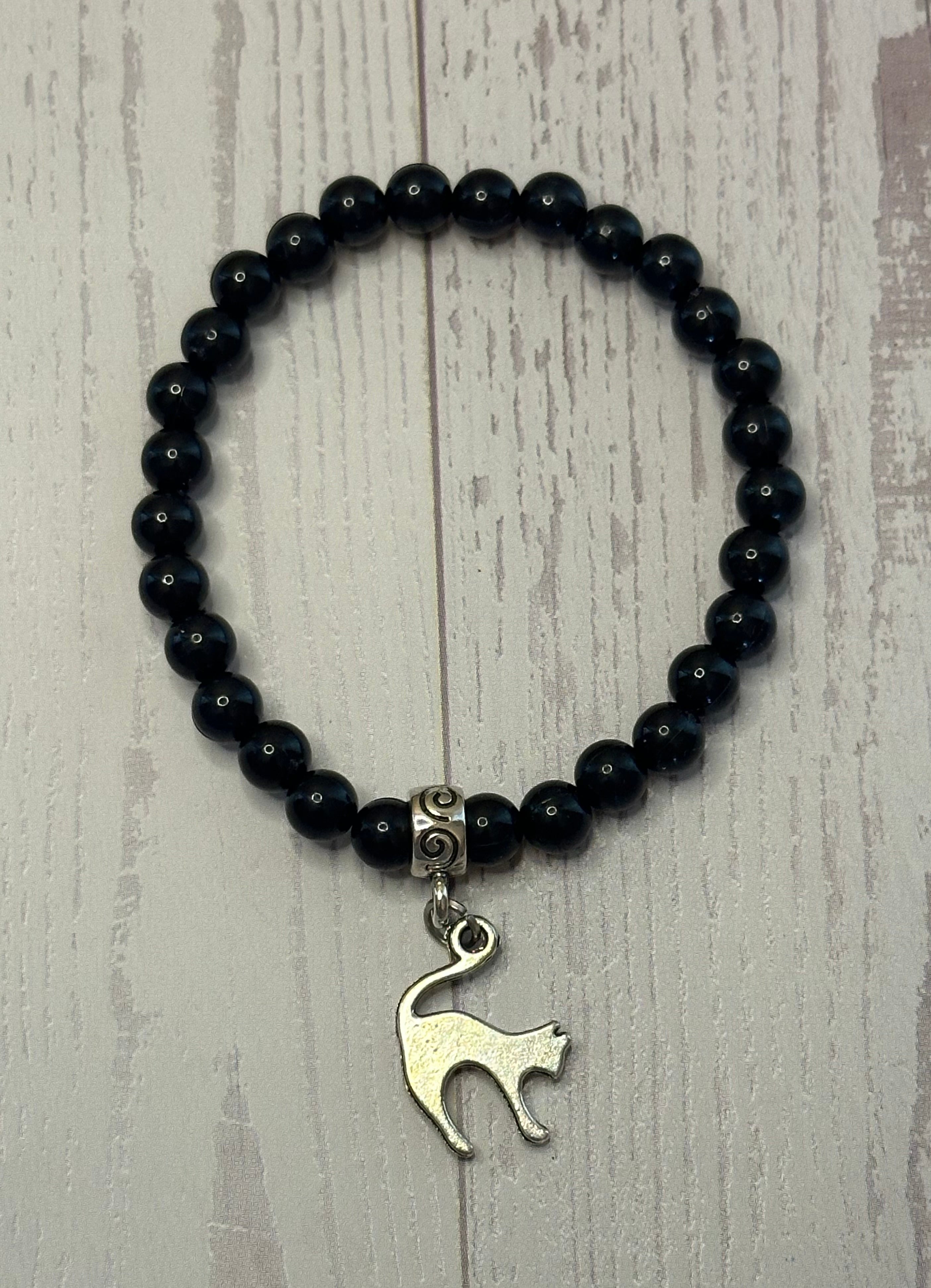 Silver Cat Bracelet