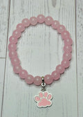 Light Pink Paw Bracelet
