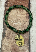 Green Forever Love Bracelet