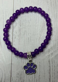 Dark Purple Paw Bracelet