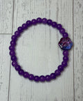 Purple Translucent Paw Bracelet